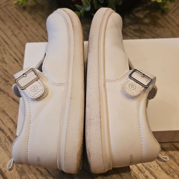 Stride Rite Mary Jane White Shoes Size 12 - Picture 4 of 9